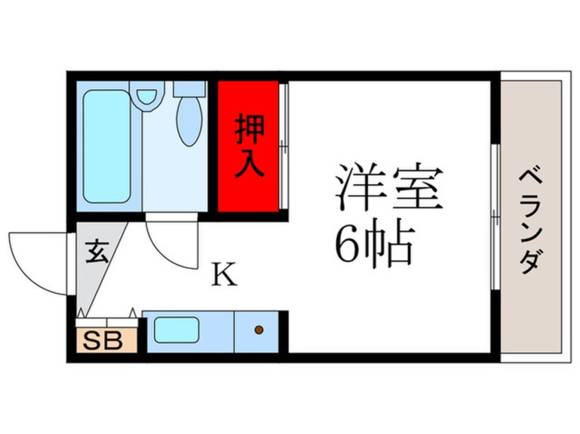 間取図 コｰポ八木