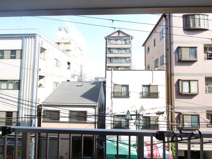 室内からの展望 NKｼﾞｭﾈｽ朝潮橋