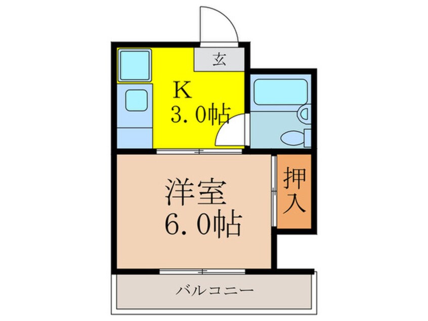 間取図 春日薩摩マンション