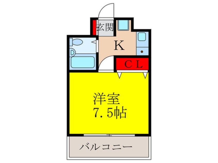 間取図 シャトレ下新庄