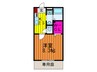 トゥル－ズ 1Kの間取り