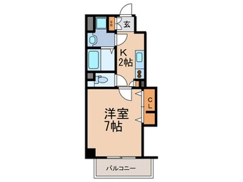 間取図 ア－バネックス六甲道