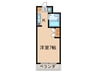 ＦＯＫ．２１ 1Kの間取り