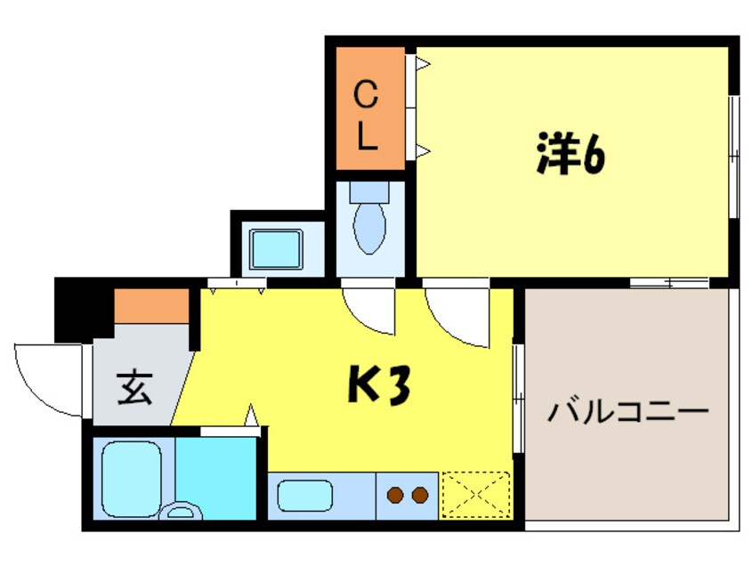 間取図 リアライズ西宮