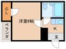 JPアパートメント枚方 1Kの間取り