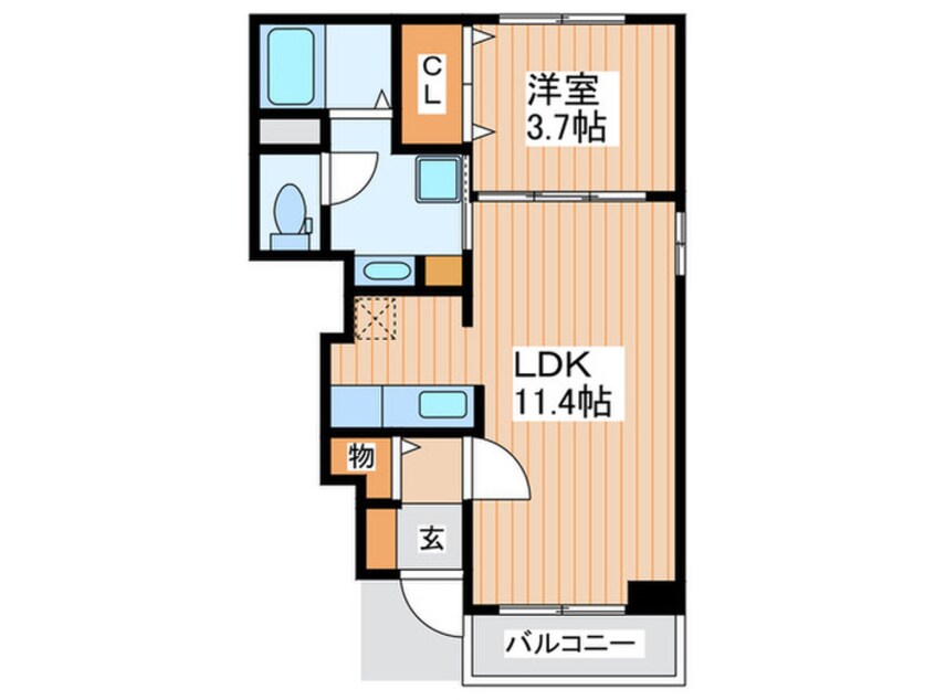 間取図 アメ－ジング　レジデンス