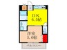 西駅前吉田ﾏﾝｼｮﾝ 1DKの間取り
