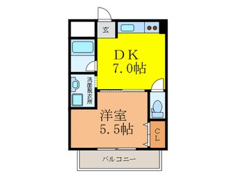 間取図 西駅前吉田ﾏﾝｼｮﾝ