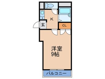 間取図 セントラル淀川