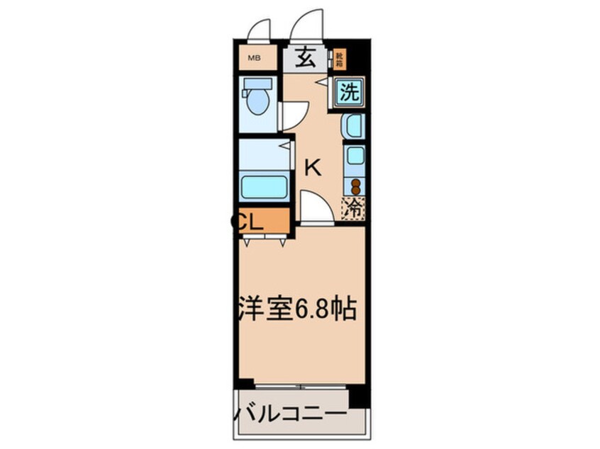 間取図 サムティ祇園河原町（506）