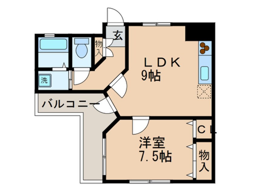 間取図 ロイヤルメゾン東須磨