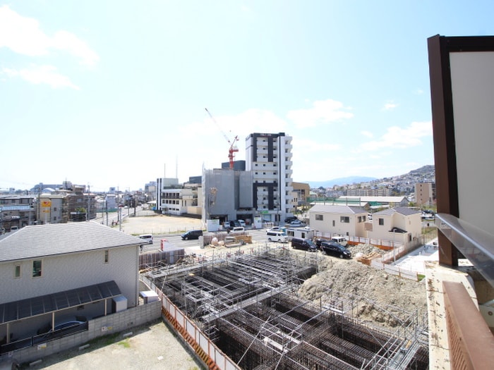 室内からの展望 アネックス川西