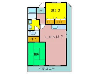 間取図 メゾン　プレミール