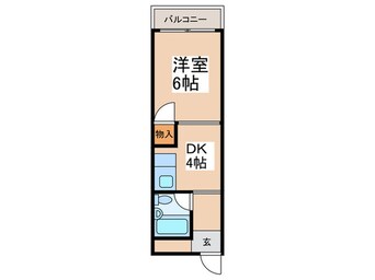 間取図 佐伯マンションＢ