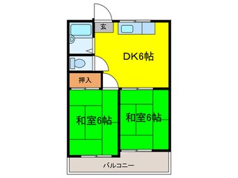 間取図 小西ハイツⅠ