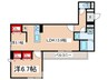 仮）D-ROOM東花園 2LDKの間取り