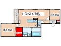 仮）D-ROOM東花園の間取図
