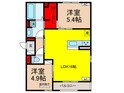 仮）D-ROOM東花園の間取図
