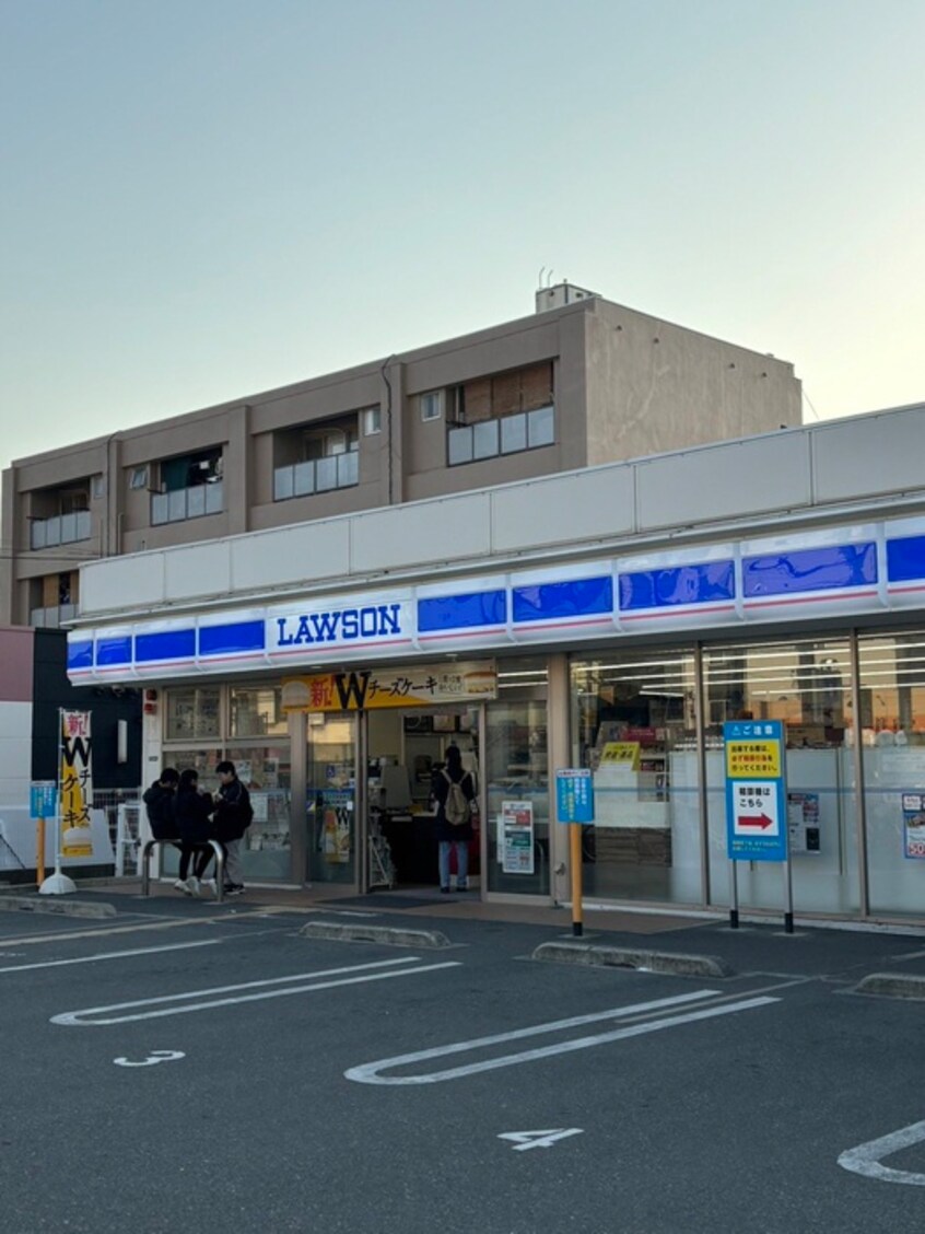 ローソン　東大阪花園東町(コンビニ)まで140m 仮）D-ROOM東花園