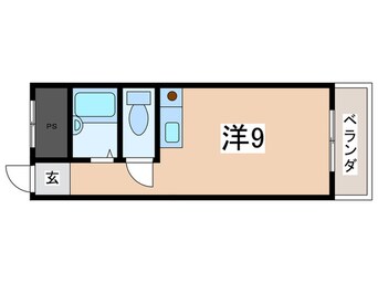 間取図 サンレスポワール天王寺