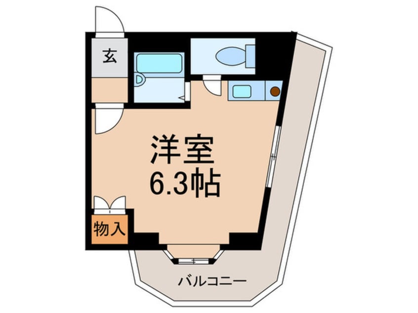 間取図 ヒルズ六甲
