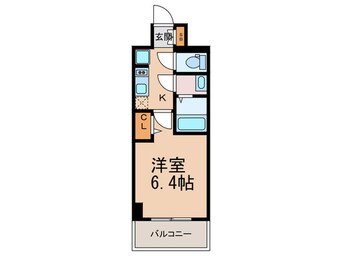 間取図 ﾌﾟﾚｻﾝｽ福島ﾐｯﾄﾞｴﾙ(0604)