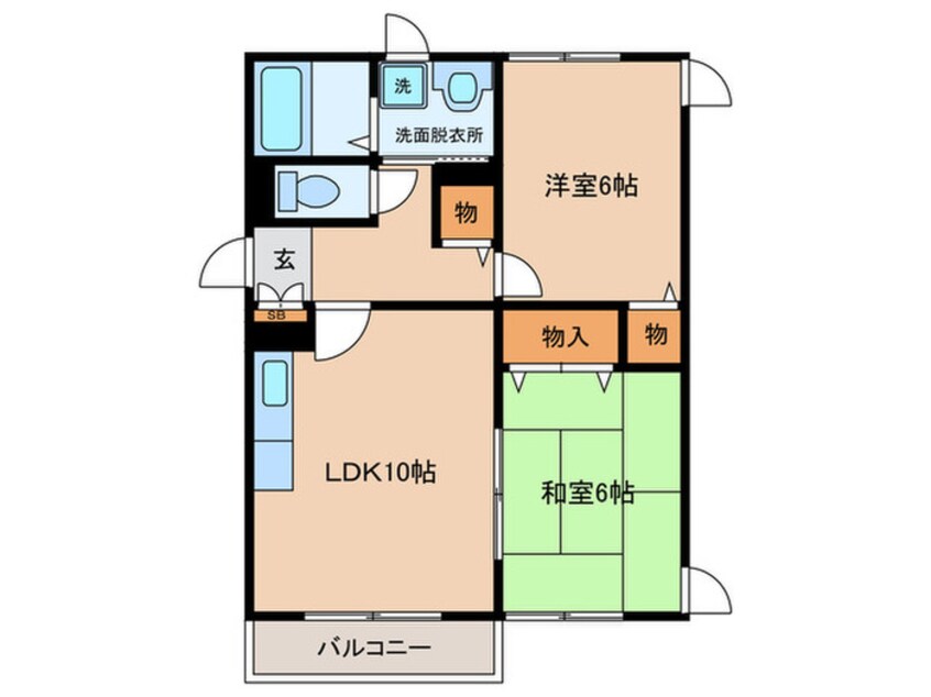 間取図 メゾンピア