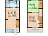 ビ－エスト 2LDKの間取り