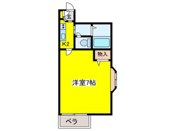 間取図 ブル－メイトハイツＡ棟