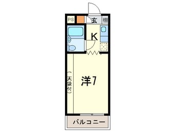 間取図 サンハイツ白鳩 パート2
