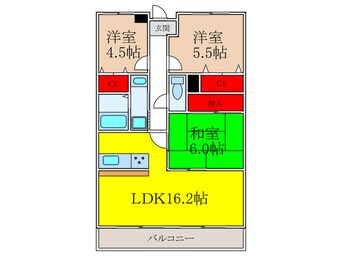 間取図 コアロード千里