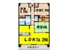 コアロード千里 3LDKの間取り