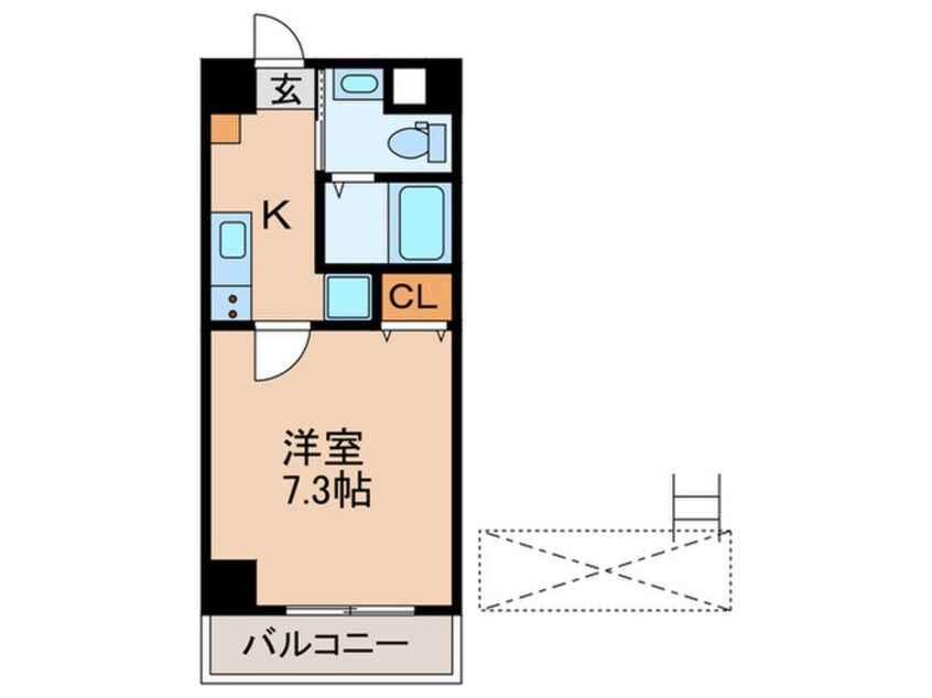 間取図 ハッピー新伊丹Ⅱ