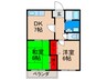 ドミ－ル小阪 2DKの間取り