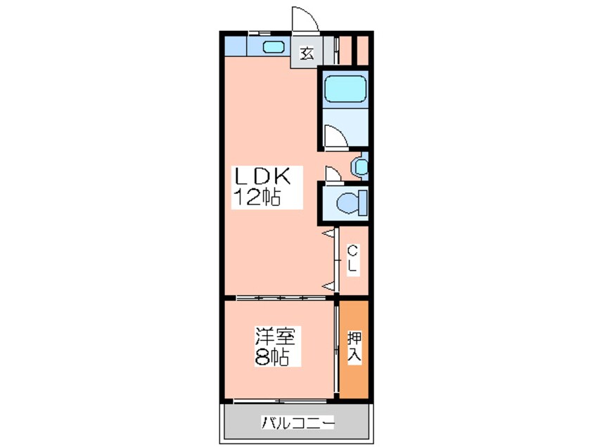 間取図 桜宮ハイツ