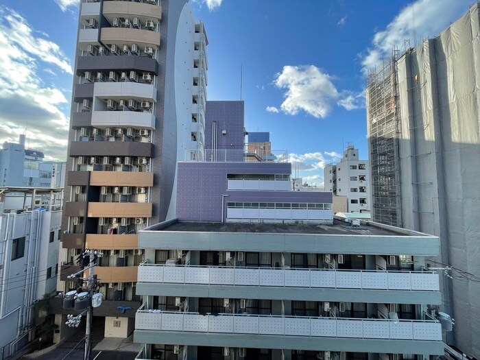 室内からの展望 天王寺学生会館