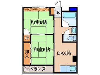 間取図 サンハイム笹野