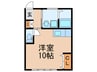 三居ビル 1Rの間取り
