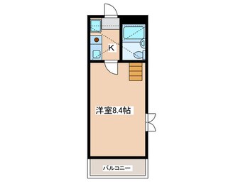 間取図 シャルマンフジ羽倉崎