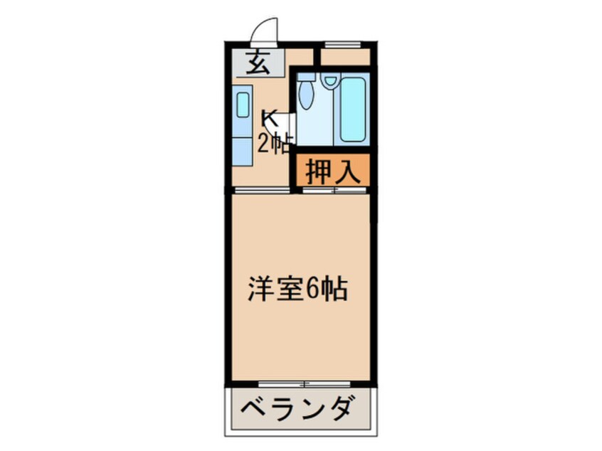 間取図 安井マンション