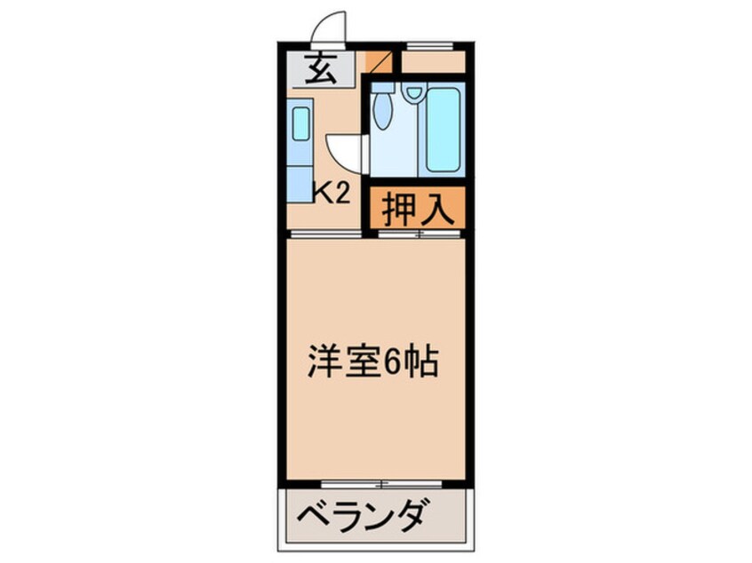 間取図 安井マンション