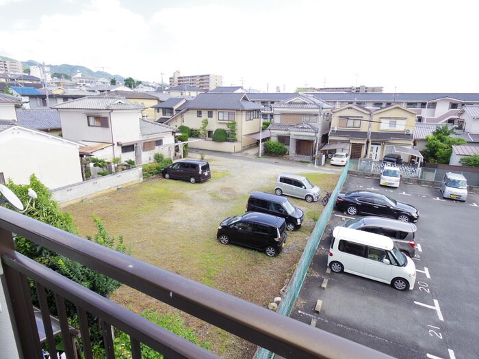 室内からの展望 安井マンション