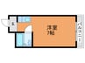 門真ＣＴスクエアⅠ 1Rの間取り