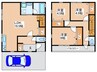 中東住宅　2号 3LDKの間取り