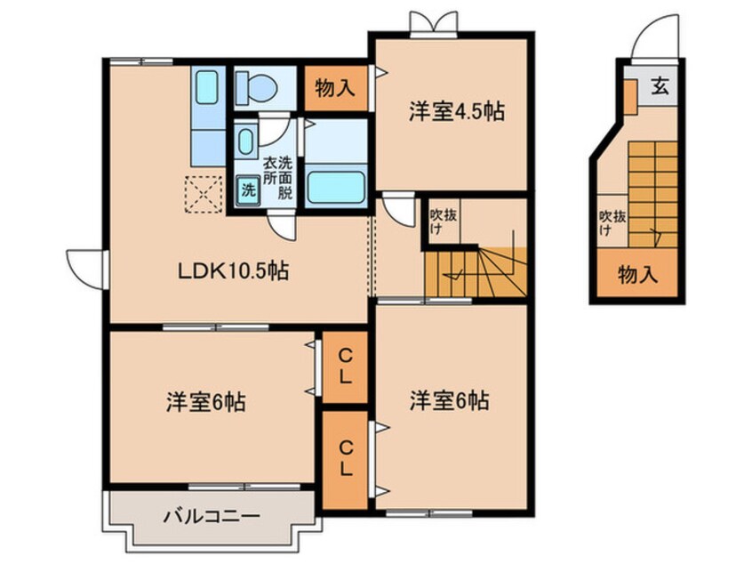 間取図 グリーンヒルズ