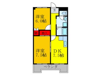 間取図 エルヴィラ