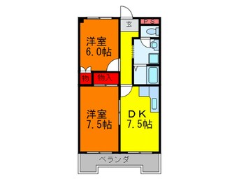 間取図 エルヴィラ