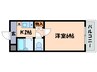 エリ－トＮＡＫＡＮＯⅡ 1Kの間取り