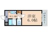 エリ－トＮＡＫＡＮＯⅡ 1Kの間取り