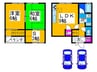 藤原ハイツ 2LDK+Sの間取り
